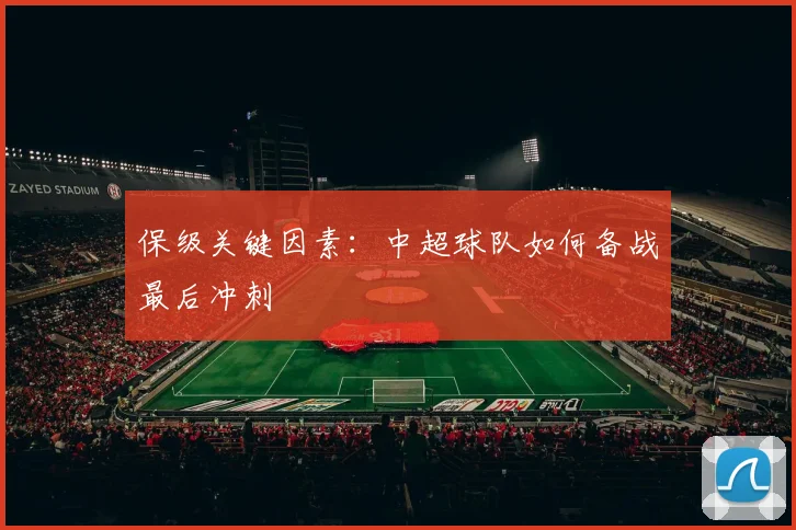 保级关键因素:中超球队如何备战最后冲刺